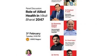 Business News | Virohan Co-Hosts a Panel at AIIMS Nagpur on Allied Health for Viksit Bharat 2047