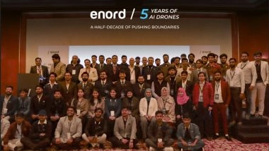Business News | 5 Years. 5 Products. One Mission: ENORD Marks Half a Decade of Indigenous AI-Driven Drone Innovation on Drone Day 2026