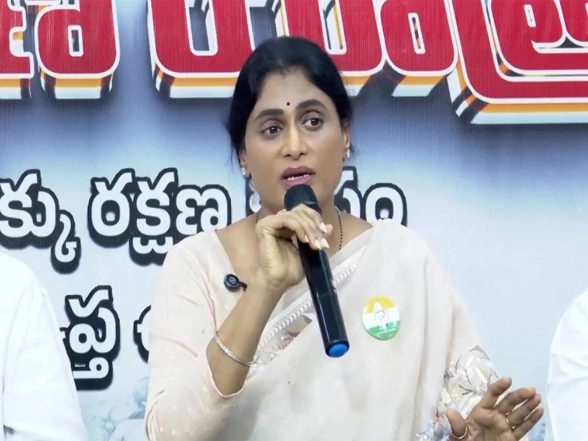 India News | BJP Systematically Destroying MNREGA Scheme: APCC Chief YS Sharmila