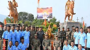 India News | Karnataka: Maratha Day Commemorated with Solemn Pride and Deep Regimental Reverence in Belagavi
