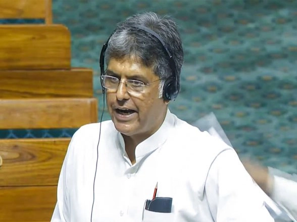 India News | Parliament Budget Session: Congress' Manish Tewari Moves Adjournment Motion in LS, Urges Debate on India-US Trade Deal