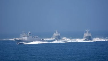World News | Taiwan Detects 12 Chinese Sorties, 7 Vessels Around Its Waters