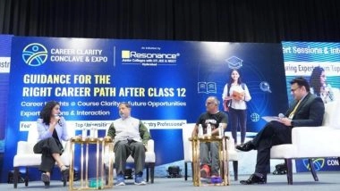 Business News | Resonance Hyderabad Hosted Career Clarity Conclave & Expo at JNTU Auditorium, Hyderabad