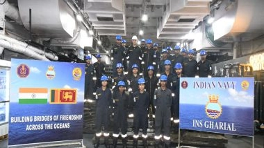 India News | Indian Navy Delivers Bailey Bridges to Support Sri Lanka's Post Cyclone Ditwah Reconstruction