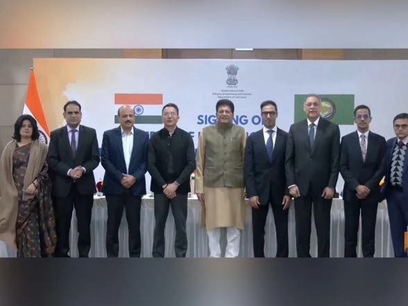 Business News | India, Gulf Cooperation Council Countries Sign Initial Terms for Free Trade Deal