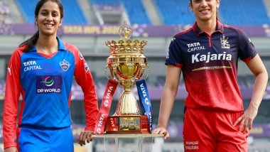 Sports News | Delhi Capitals Post 203/4 Against RCB, the Highest in a WPL Final