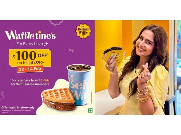 Business News | The Belgian Waffle Co Introduces Waffletine's with Shararat Fame, Ayesha Khan