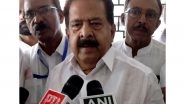 India News | Sabarimala Gold Theft Case Completely Sabotaged, Says Congress' Ramesh Chennithala