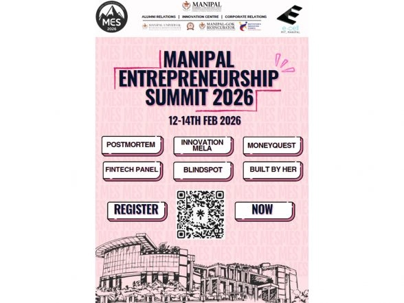 Business News | Manipal Institute of Technology (MIT), Manipal, to Host Manipal Entrepreneurship Summit 2026 from 12-14 February