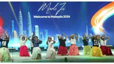 World News | 800 Dancers, 1 Stage: Indian Diaspora Aims for Malaysia Book of Records During PM Modi's Visit