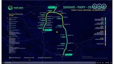 World News | New Motorway to Boost Turkmenistan's Transit Potential