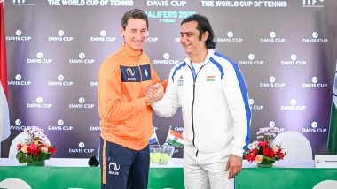 Sports News | Home Advantage in Focus as India Ready to Take on Netherlands in 2026 Davis Cup Qualifiers Round 1