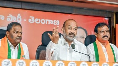 India News | Bandi Sanjay Mocks Telangana CM for 'avoiding' Karimnagar Voters Ahead of Municipal Polls