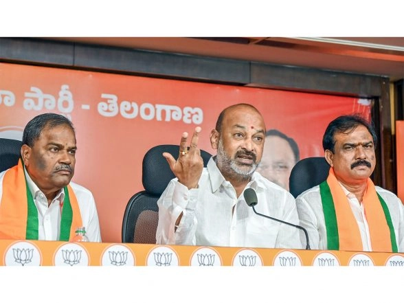 India News | Bandi Sanjay Mocks Telangana CM for 'avoiding' Karimnagar Voters Ahead of Municipal Polls