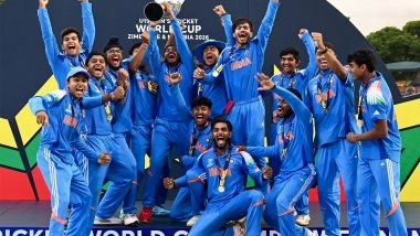 Sports News | Virat, Suryakumar, Sachin Among Others Extend Congratulations to Team India for U19 WC Win