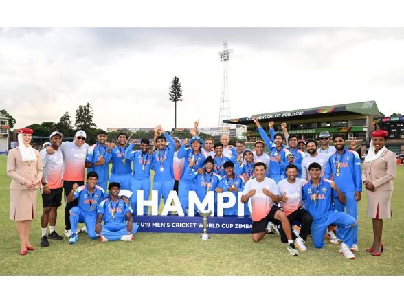 Sports News | Team India's Sixth U19 WC Win: An Example of Collective Effort at Its Very Best