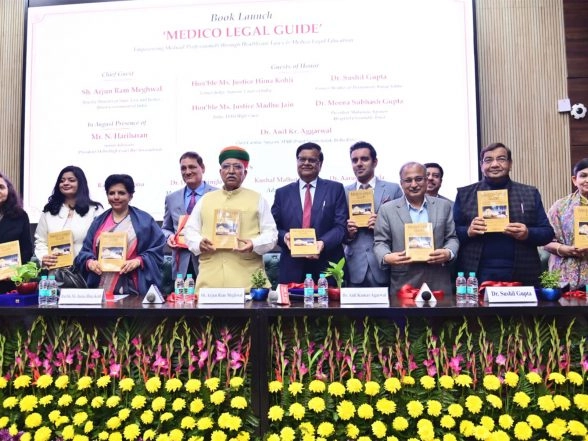 India News | Union MoS Arjun Ram Meghwal Launches 'Medico Legal Guide', Stresses Compassion in Medical Practice