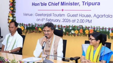 India News | PM Modi's Vision of Viksit Bharat 2047 Inspires Youth: Tripura CM Manik Saha