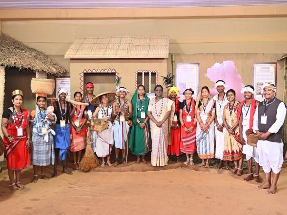 India News | Chhattisgarh: President Lauds Bastar's Culture, Traditions at Inauguration of Bastar Pandum 2026