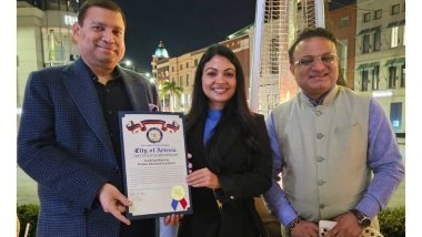 Business News | City of Artesia, California, Honours Cultural Activist Sundeep Bhutoria for Contributions to Indian Culture