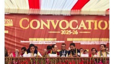 India News | Give Back to Society That Shaped You: JP Nadda at Convocation Ceremony of Manav Rachna Educational Institutions