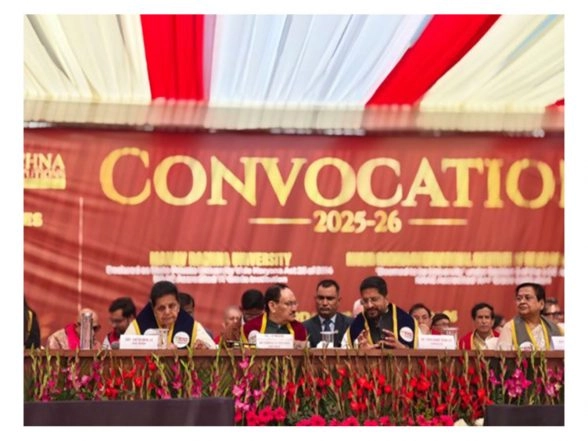 India News | Give Back to Society That Shaped You: JP Nadda at Convocation Ceremony of Manav Rachna Educational Institutions