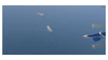 India News | Indian Coast Guard Busts International Oil Smuggling Syndicate in Daring Mid-sea Operation