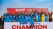 Sports News | India U17 Blank Bangladesh U19 to Win SAFF U19 Women's Title