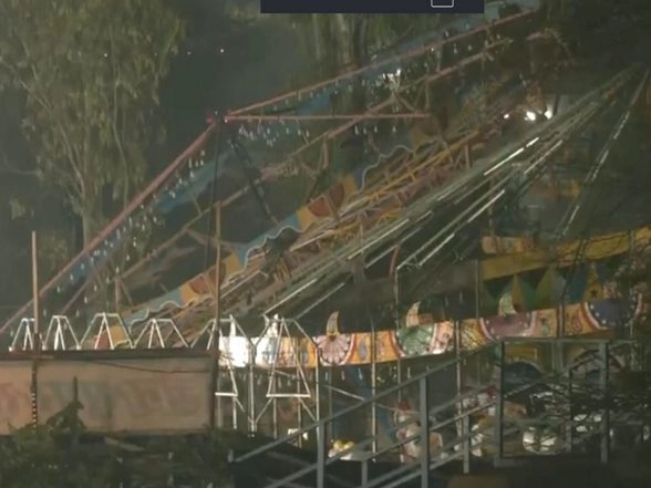 India News | Police Official Dead, 13 Injured as Joyride Collapses at Surajkand Mela in Faridabad