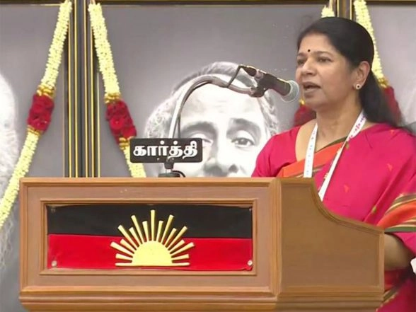 India News | PM Modi Silent on Impact of US Trade Deal on Farmers: DMK MP Kanimozhi