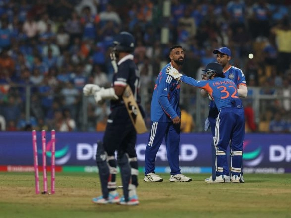Sports News | Surya Kumar, Bowlers Came to Rescue as India Open T20 WC Campaign on 'nervy' Start
