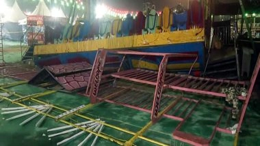 India News | Haryana DGP Expresses Grief over Surajkund Fair Swing Collapse; On-duty Inspector Dies While Rescuing Victims