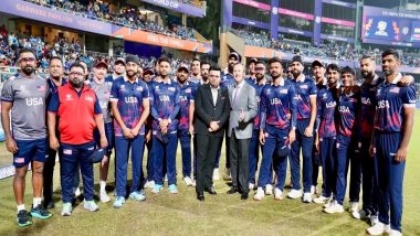 Sports News | US Ambassador Hails Cricket's Bright Future in America; Thanks ICC, Chairman Jay Shah After Attending India Vs USA T20 WC Match