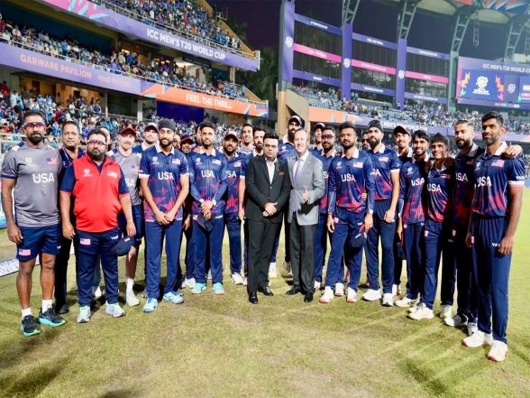 Sports News | US Ambassador Hails Cricket's Bright Future in America; Thanks ICC, Chairman Jay Shah After Attending India Vs USA T20 WC Match