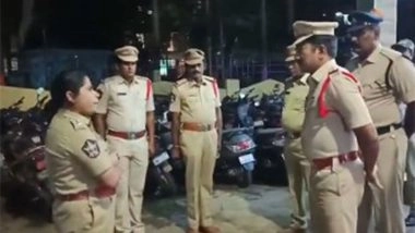 India News | Andhra: ASP Deeksha Conducts Surprise Inspection of Balaji Nagar Police Station in Nellore After Drug Crackdown
