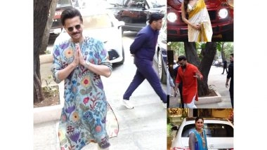 Entertainment News | Anil Kapoor to Bebo: B-town Turns Up in Style as Sonam Kapoor Hosts Baby Shower