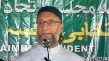 India News | Indian Constitution Begins with 'We the People', Not 'Bharat Mata': Owaisi