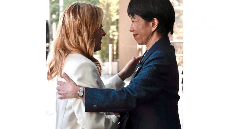 World News | Italian PM Meloni, Canada's Mark Carney Congratulate Japan PM Sanae Takaichi on Election Victory