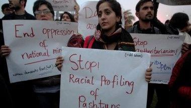 World News | Pashtun Tahaffuz Movement Accuses Pakistan of Enforced Disappearances, Calls for Release of Detained Pashtun Activists