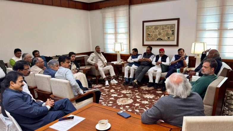 India News | INDIA Bloc to Participate in Union Budget Discussion in Both Houses