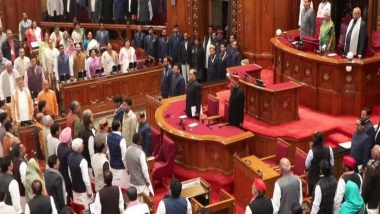 India News | Budget Session of Uttar Pradesh Assembly Begins Amid Sloganeering by Opposition MLAs