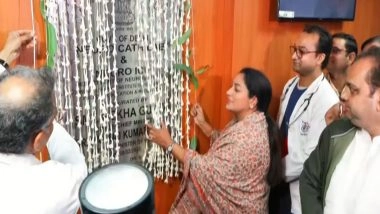 India News | Delhi CM Rekha Gupta and Health Minister Pankaj Singh Inaugurate CT Scan Facility, Cath Lab at GB Pant Hospital