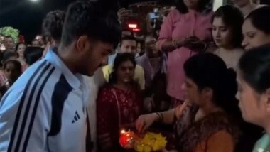 Sports News | Ayush Mhatre, Udhav Mohan Receive Rousing Reception at Home Following T20 WC 2026 Win