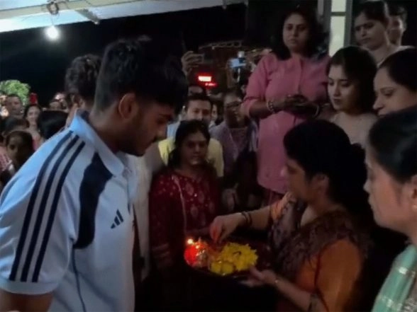 Sports News | Ayush Mhatre, Udhav Mohan Receive Rousing Reception at Home Following T20 WC 2026 Win