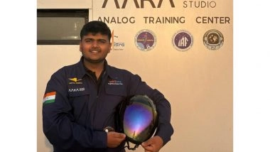 Business News | 17-year-old Aditya Pandya Becomes India's Youngest Male Analog Astronaut After Completing AAKA Space's Lunar Habitat Mission
