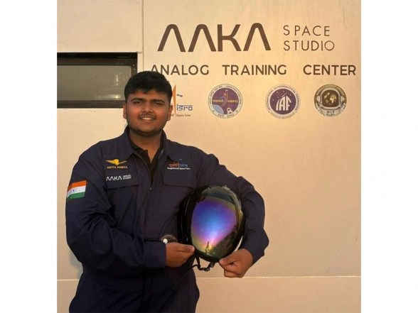 Business News | 17-year-old Aditya Pandya Becomes India's Youngest Male Analog Astronaut After Completing AAKA Space's Lunar Habitat Mission