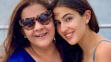 Entertainment News | Sara Ali Khan Posts Heartfelt Birthday Wish for Her Mother Amrita Singh