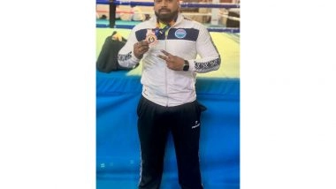 Sports News | Sudhir Saxena Clinches Silver Medal for India at India Open International Kickboxing Cup 2026