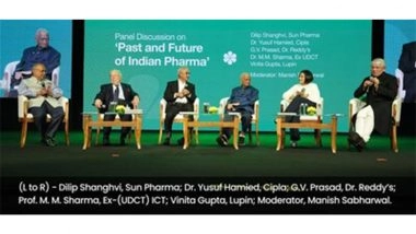 Business News | 'Made in India - The Story of Desh Bandhu Gupta, Lupin and Indian Pharma' Book Launched in Mumbai