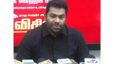 India News | Tamil Nadu: TVK's Aadhav Arjuna Accuses DMK of Using Drug Trade to Fund Elections in State